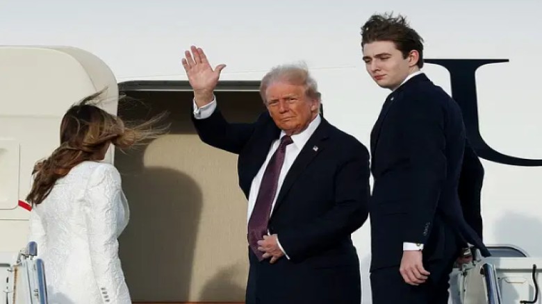 ট্রাম্প ওয়াশিংটনে পৌঁছেছেন, প্রথম দিনেই সই করবেন রেকর্ডসংখ্যক নির্বাহী আদেশে...